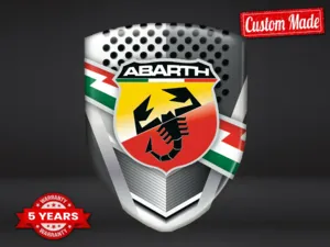 Fiat Abarth Pegatinas Familia Auto Máximo Resistente 
